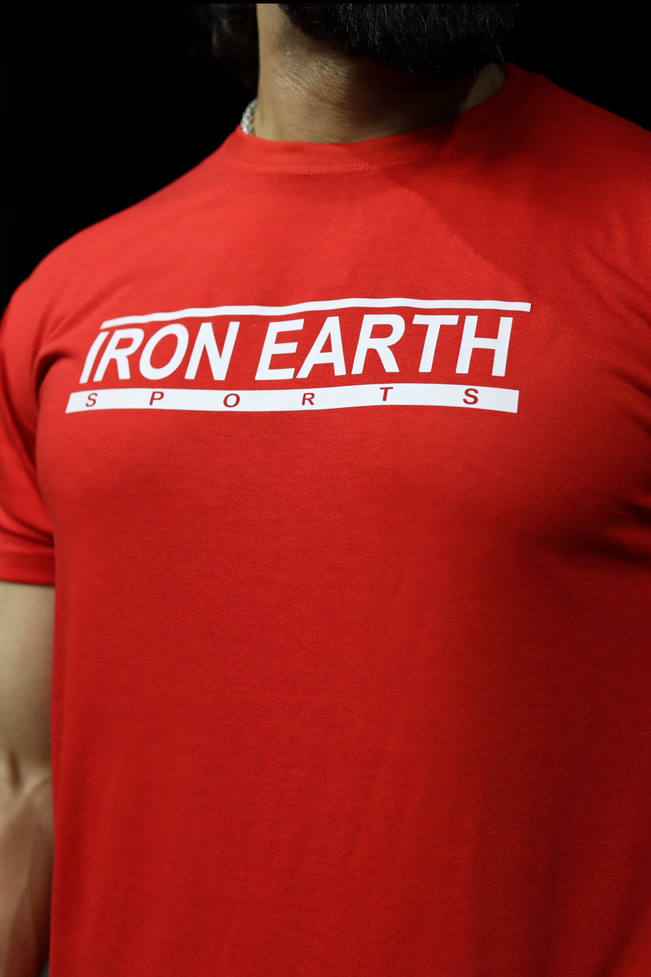 Men’s Red Cotton T-Shirt – Classic