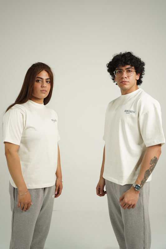 Core Cotton Tee – Off White