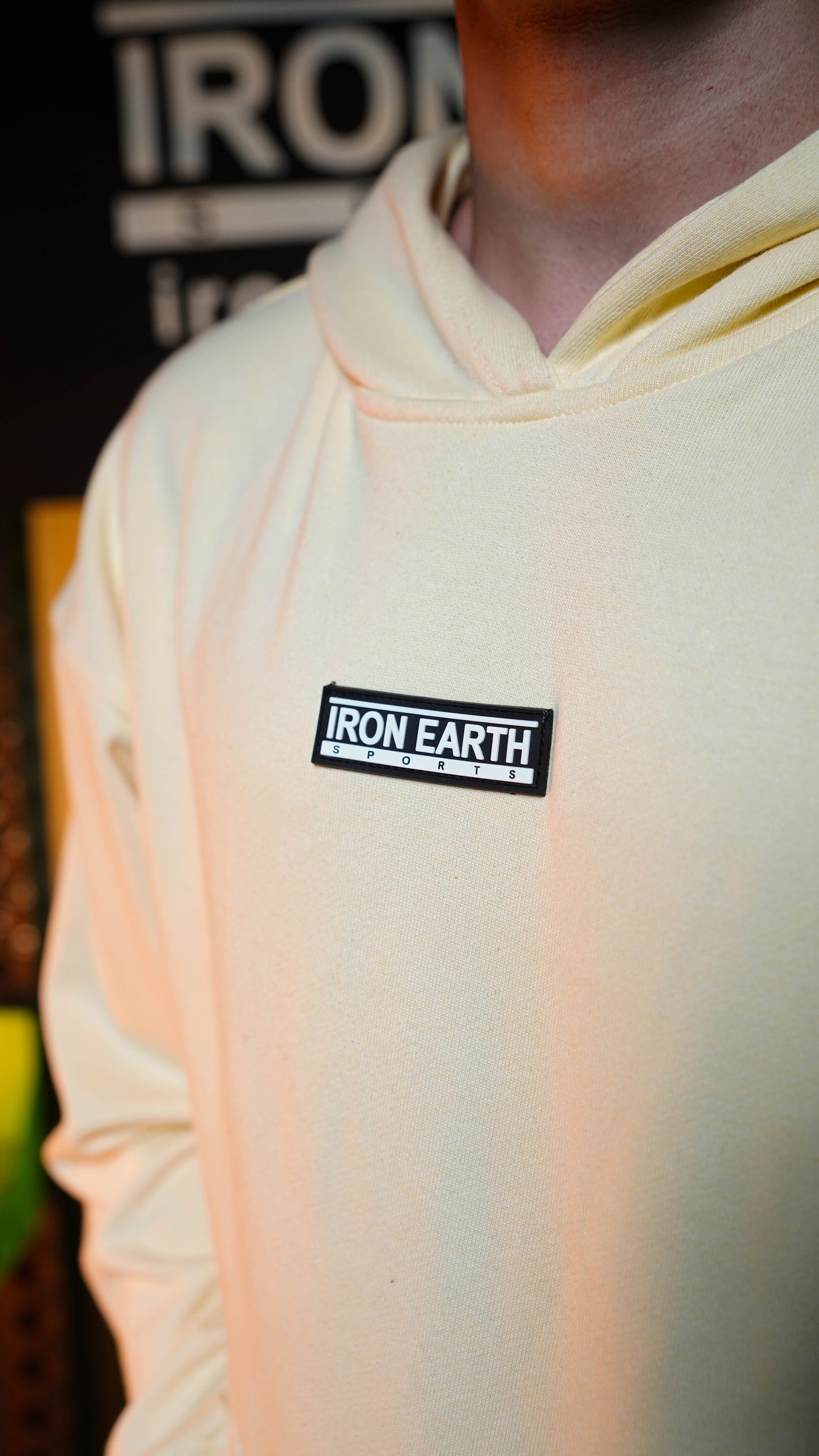 Unisex Light Beige Hoodie