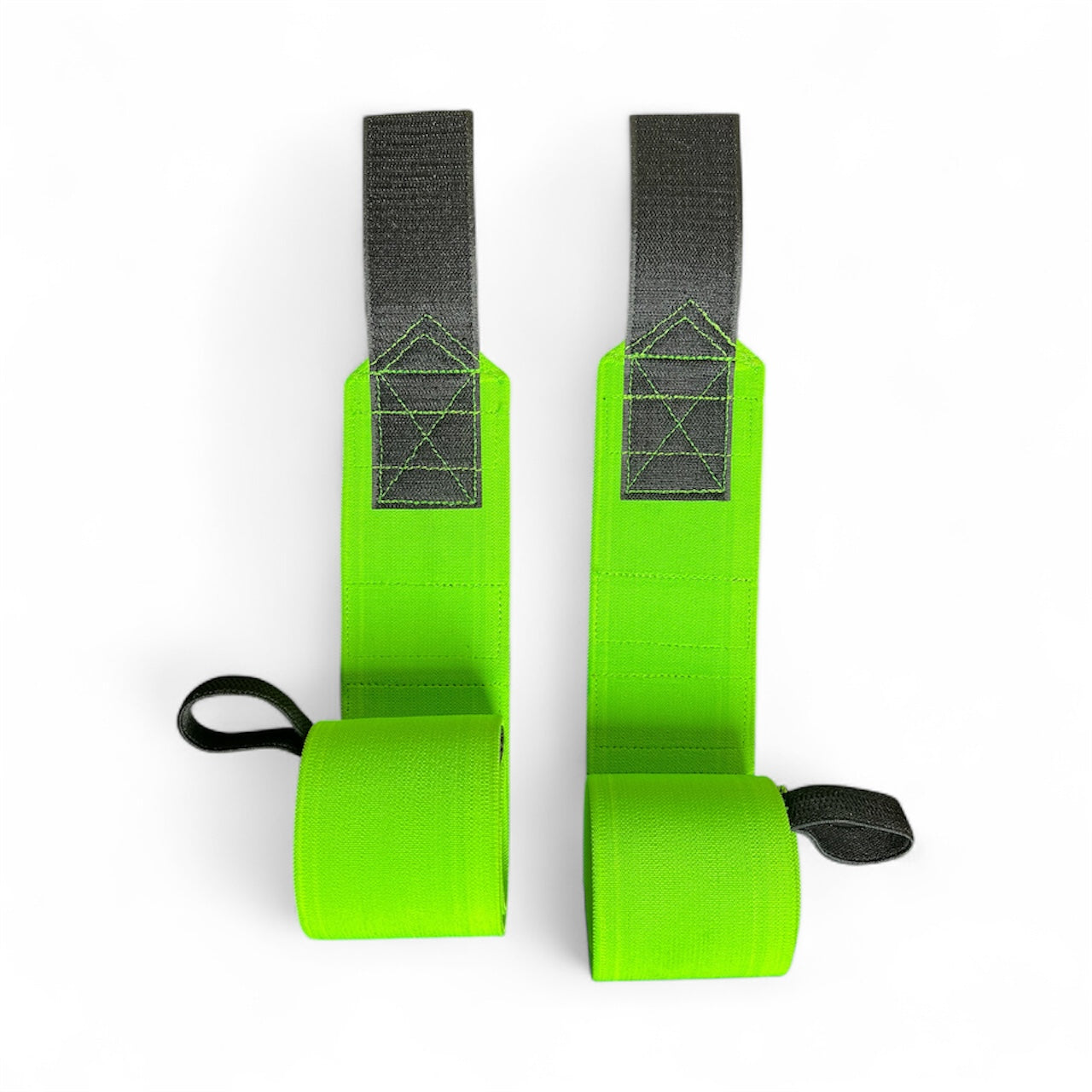 Iron Earth Wrist Wraps – Neon Green