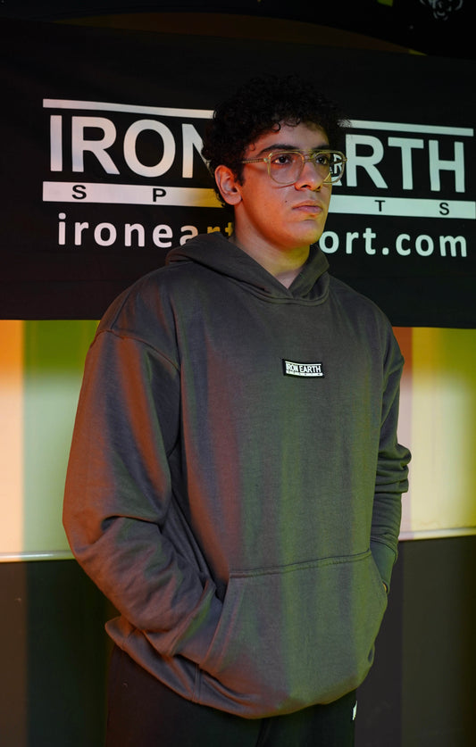 Unisex Minimal Essential Hoodie – Cool Gray