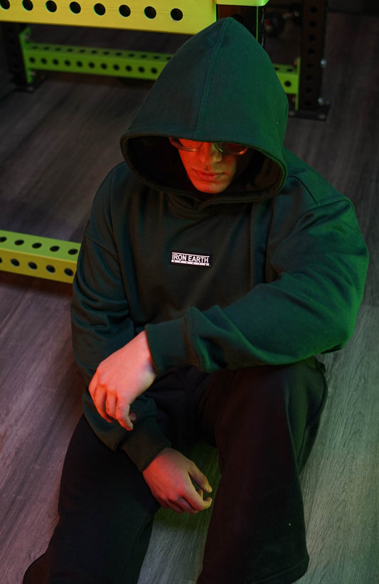 Unisex Forest Comfort Hoodie – Dark Green