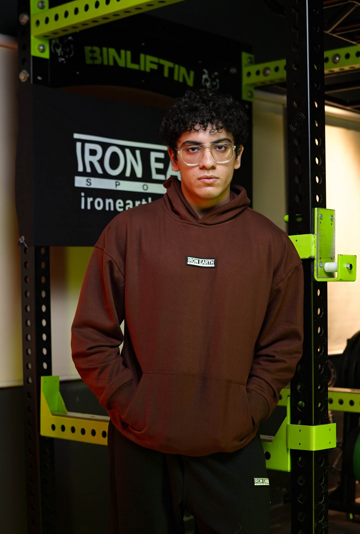 Unisex Dark Brown Hoodie