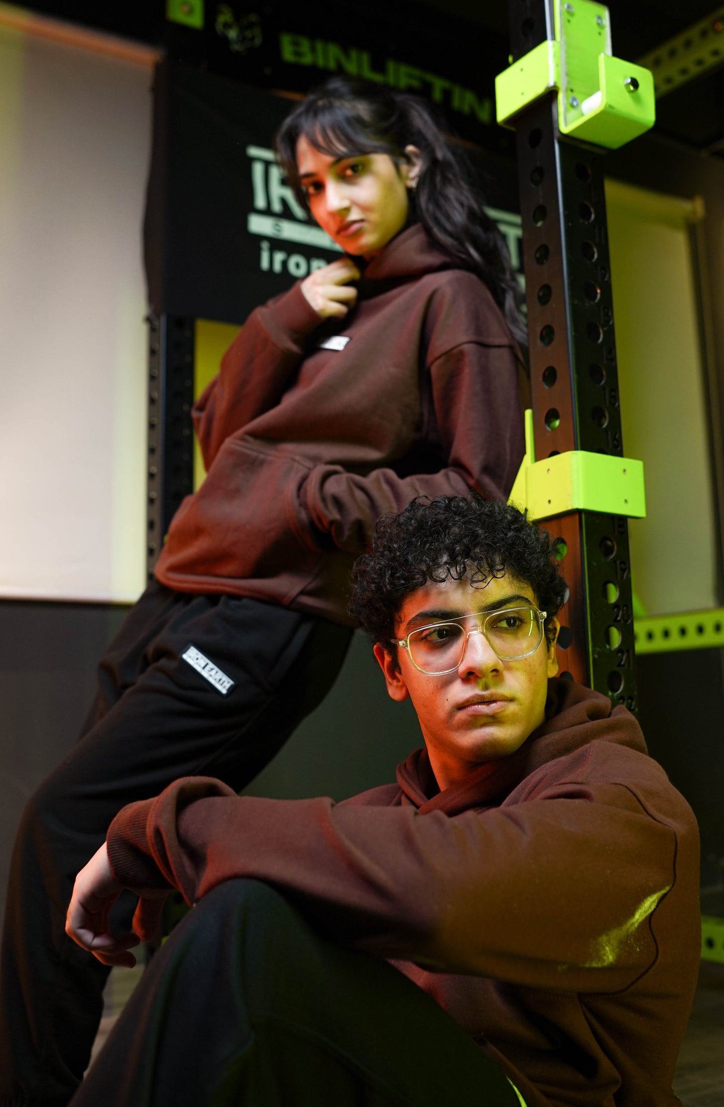 Unisex Dark Brown Hoodie