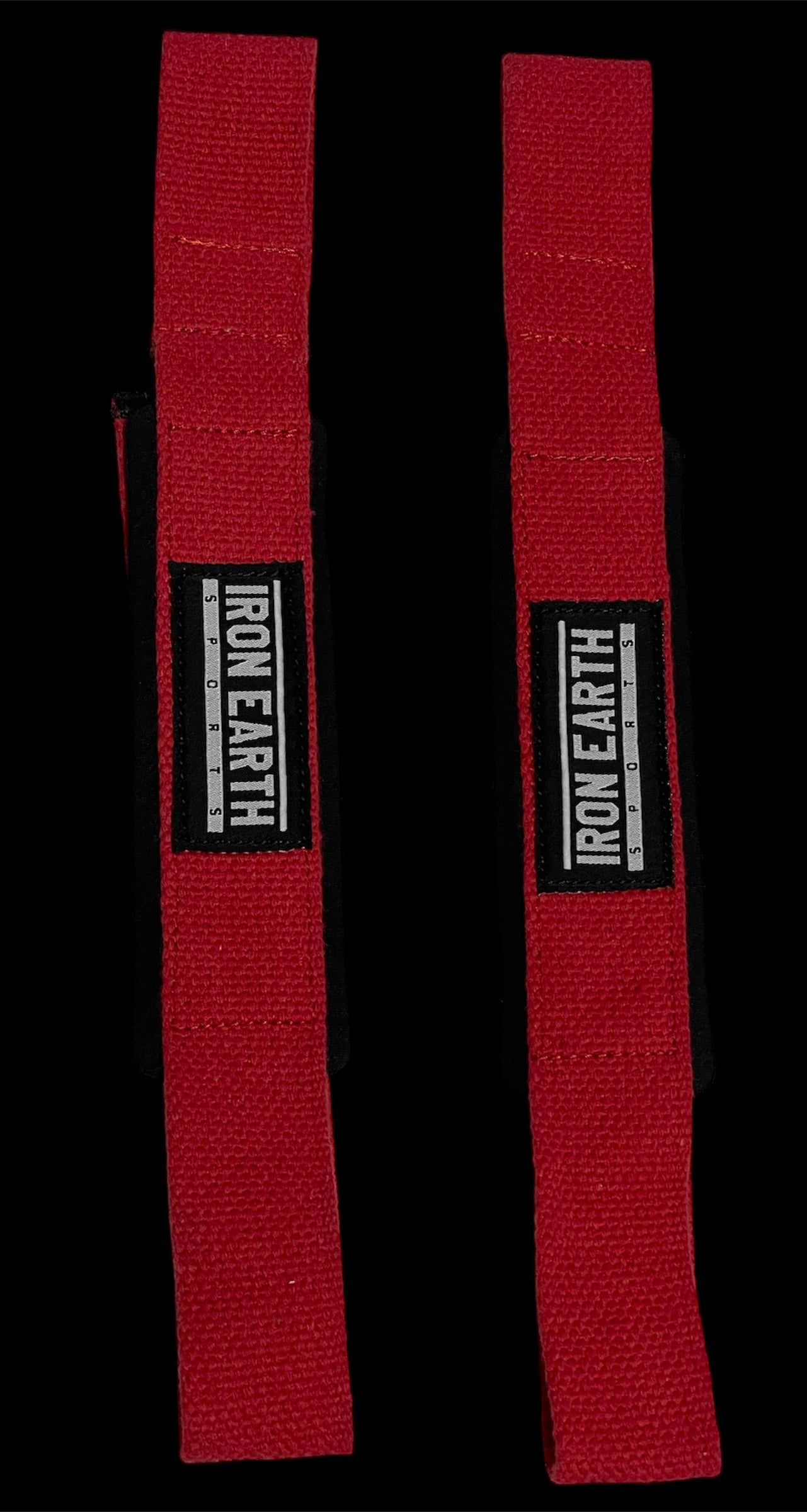 Red Black Lifting Straps