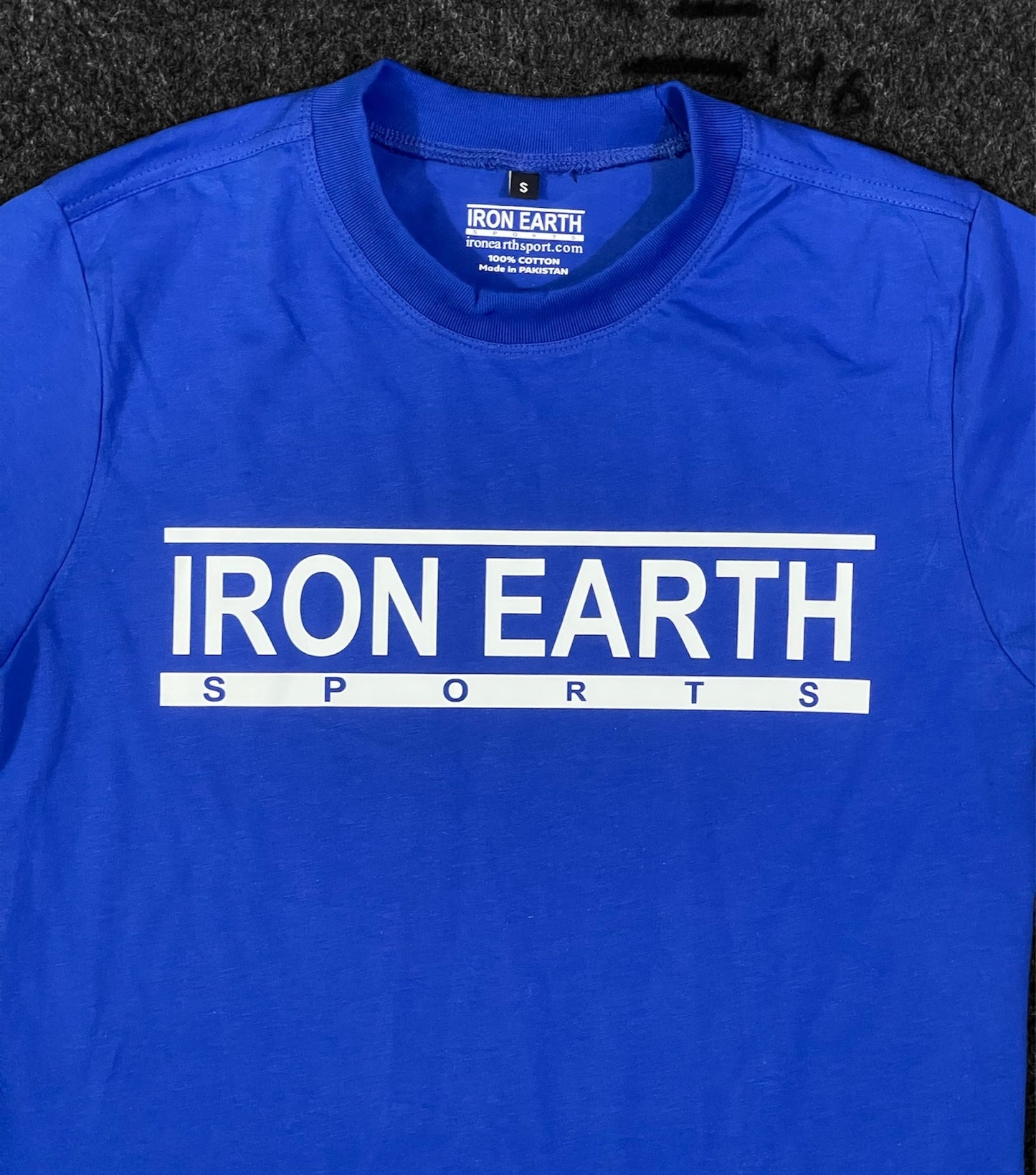 Royal Blue Cotton T-Shirt