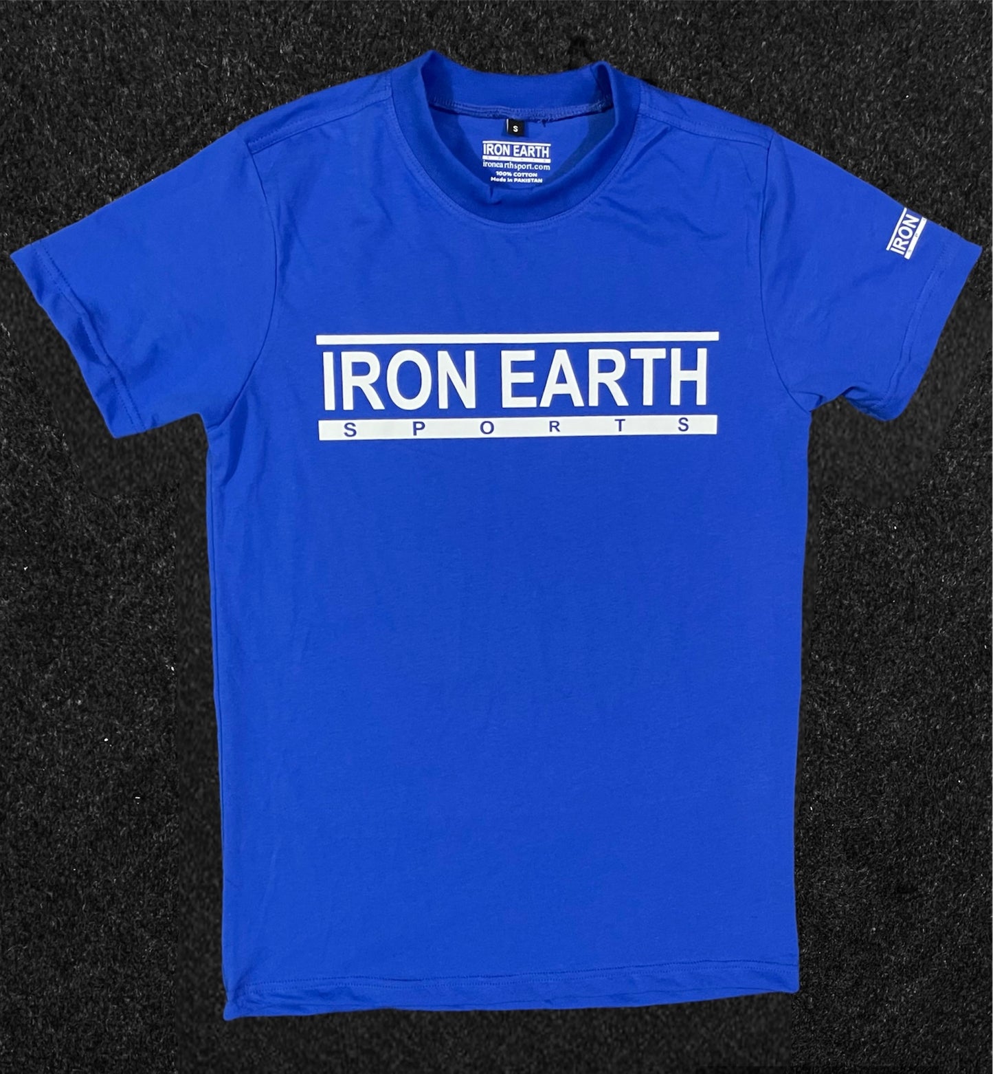 Royal Blue Cotton T-Shirt