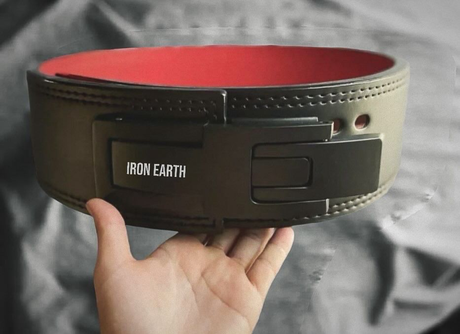 IRON EARTH Premium 13mm Lever Belt